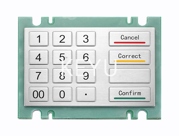 Encryption Pin Pad metal encrypting Pin Pad-KY2160A-SHENZHEN KEYU CO.,LTD