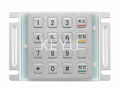 Encryption Pin Pad metal pin pad-KY3088BS- metal encrypting pin pad - PCI metal pin pad
