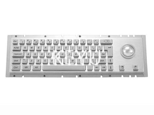 Key Board For Computer Machine machinery keyboard,industrial keyboard with trackball , metal keyboard