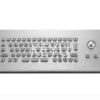 stainless steel desktop keyboard