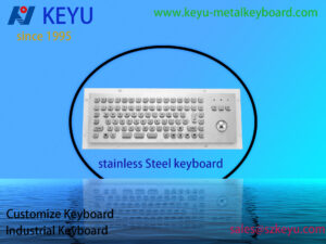 Stainless steel keyboard