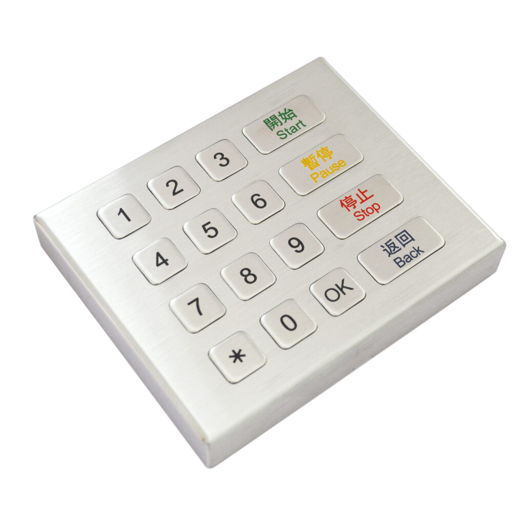 Metal desktop keypad - Shenzhen KEYU Co., Ltd.