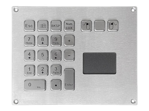 mini keyboard with trackpad