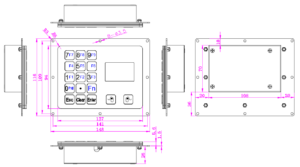 keyboard touch pad